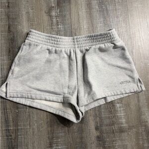 Aritzia grey shorts